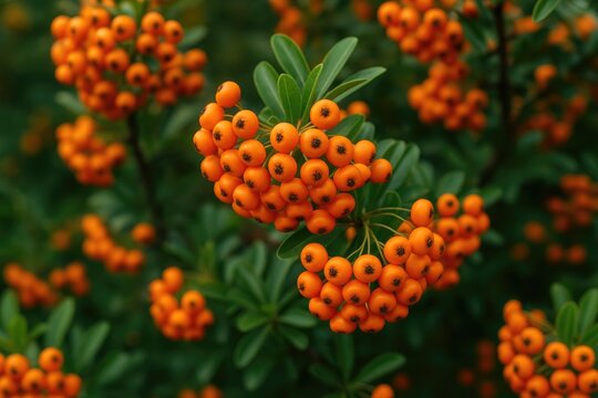 Bright Scarlet Berries from Firethorn