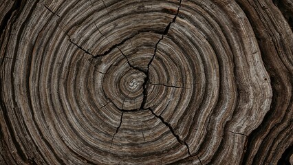 Fototapeta premium Complete background featuring stunning grain patterns on wood trunk