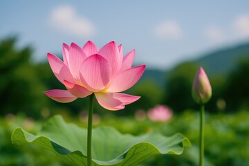 Flowers Blooming Through the Spring to Summer Shift