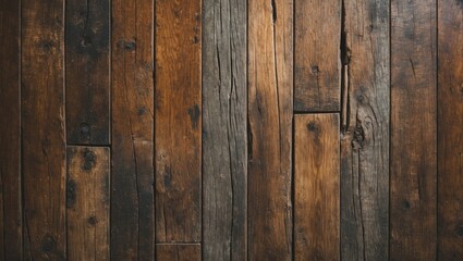 Fototapeta premium Antique wood grain pattern for floor design