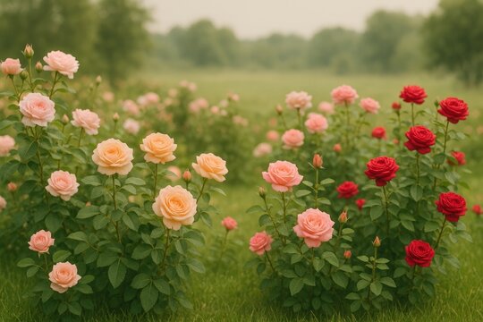 Vibrant flower displays and floral decor