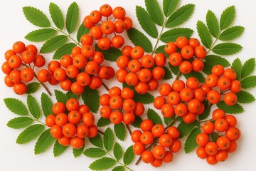 Fototapeta premium The Rowan Berry Harvest