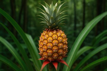 Obraz premium Fruit growing on a tree branch