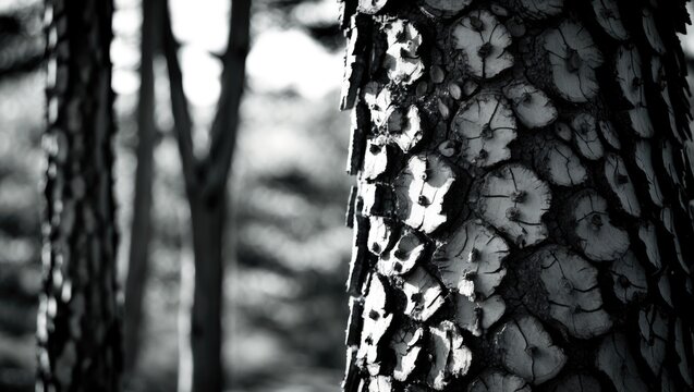 Pine tree outer layer