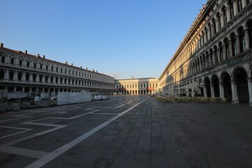 Obraz premium Morning view of Piazza San Marco in Venice, Italy