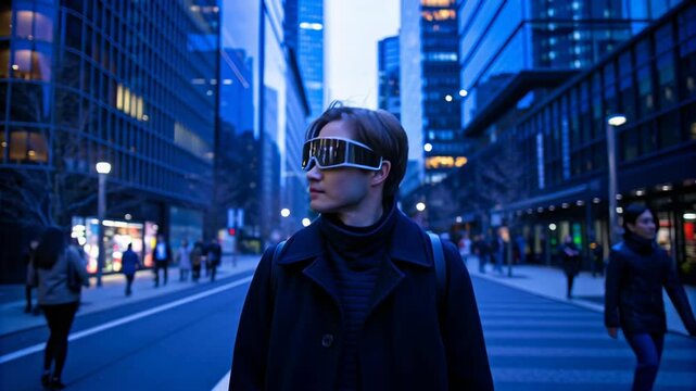 Evolving smart city technology with 5G networks enhances urban connectivity, showcasing innovation and transforming vibrant city experiences