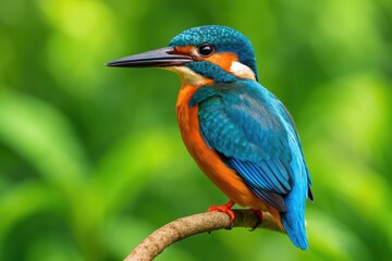 Fototapeta premium Regal avian in pursuit