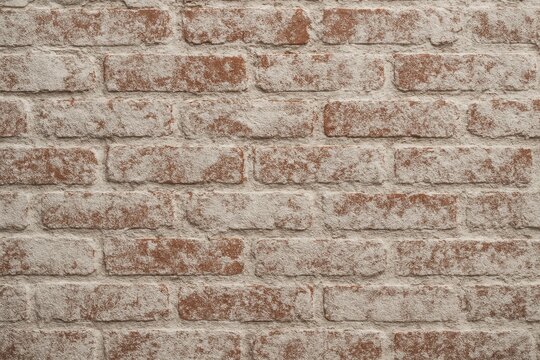 Thickly Layered Old-Style Brick Wall