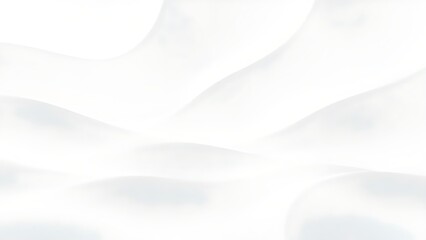 Ultra-minimalist white abstract surface with concave shapes, glowing softly in a futuristic design.