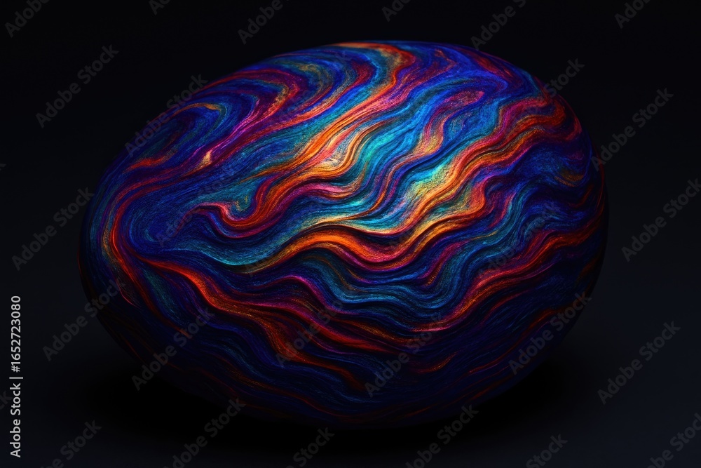 Aufkleber multicolored textured surface illuminated for artistic backdrop image
