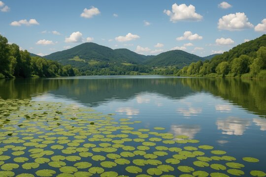 Discover the natural beauty of Monti Berici alongside Lake Fimon