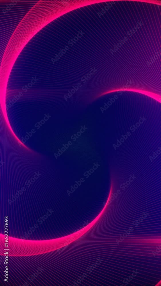 Aufkleber explore a captivating abstract animation with fluid movements and intense colors that create a mesme