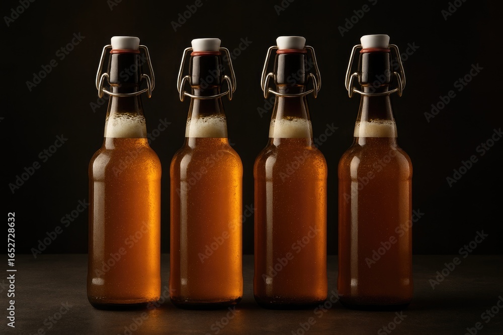 Poster how to easily bottle your homemade beer using easy cap bottles