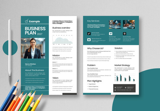 Business Plan Flyer