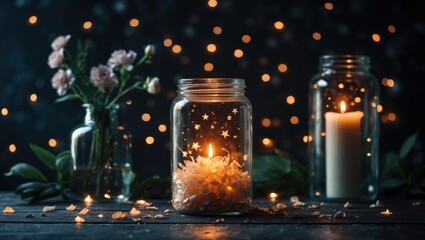 Vessel filled with brightness