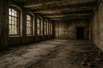 Obraz premium Forgotten and decayed location