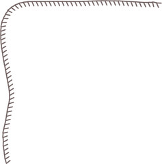 Obraz premium black zipper frame