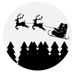 Shilhouette Santa Slight