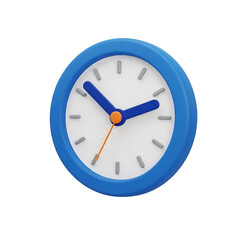 clock isolated on white