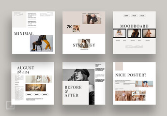 Minimal Social Media Template