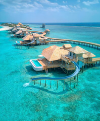 Luxurious Overwater Villas in Tropical Paradise