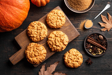 Homemade Pumpkin Spice Cookies