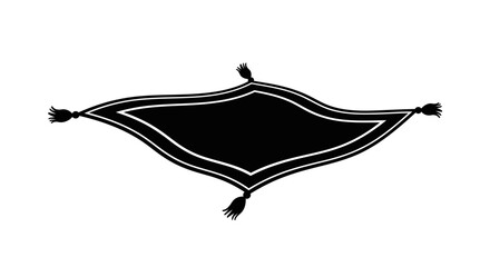 Fototapeta premium magical flying carpet transparent png for design projects