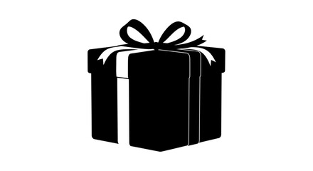 Obraz premium transparent background gift box icon perfect for website design projects