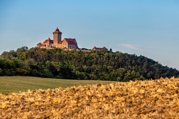 The Wachsenburg Castle in Thuringia