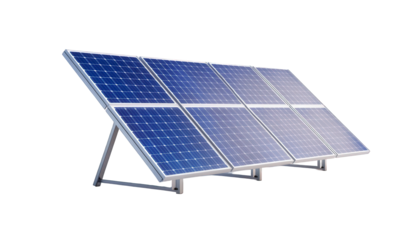 Modern solar panel array captures clean energy for a sustainable future, boosting green technology innovation.