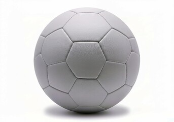 Fototapeta premium soccer ball on white background, Football soccer ball isolated on transparent background