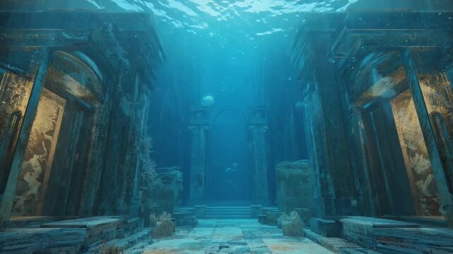 Palace in Atlantis.