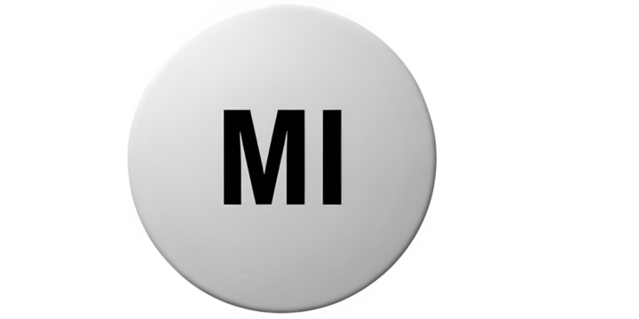 Mi letter logo design vector template for business and branding identity concept