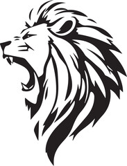 Obraz premium lion head vector design 