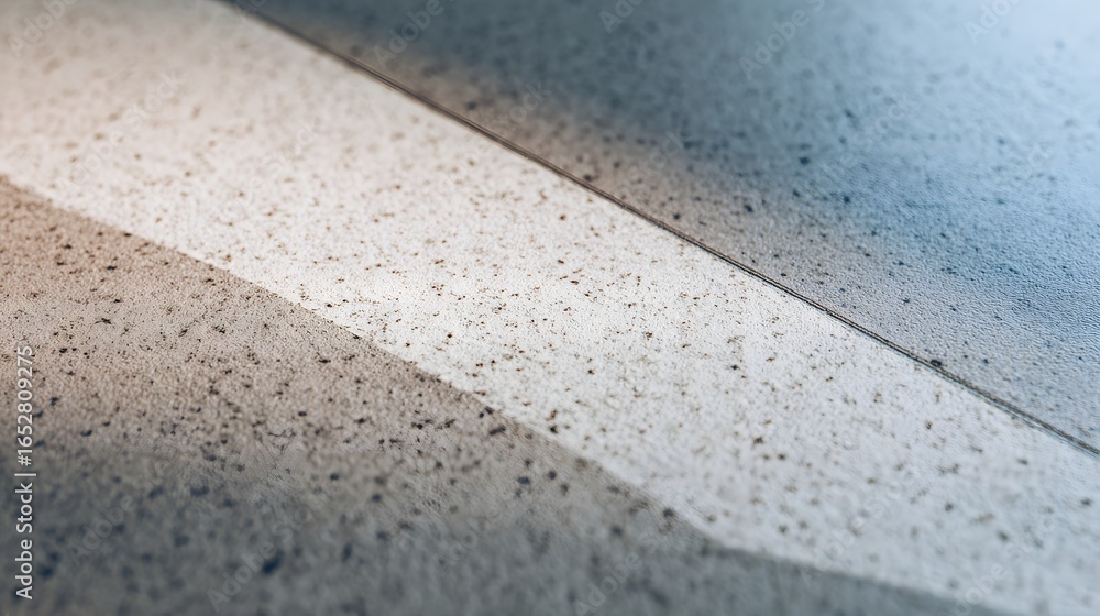 Poster a close-up view of a textured surface exhibiting a gradient of muted tones, transitioning from light