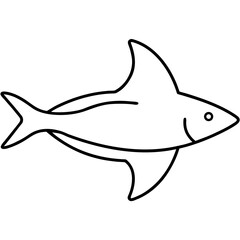 Minimalist Bull Shark Line Art Vector for Branding and Digital Use

Bull Shark Vector Illustration,Minimal Shark Line Art,Elegant Bull Shark Design

