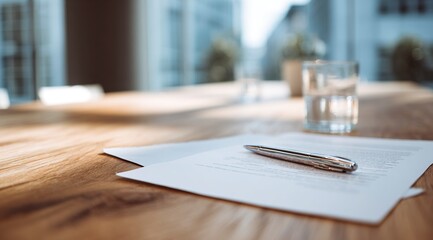 table setting with a knife and fork