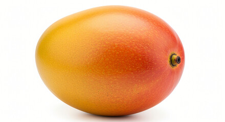 Vibrant Mango Fruit Isolated on White Background