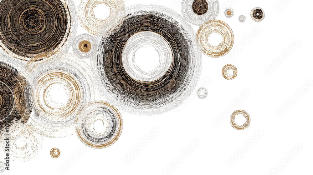 Poster abstract design featuring diamond shapes with color transitions, isolated on a transparent backgroun