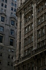 new york city buildings court decorated facade round corner