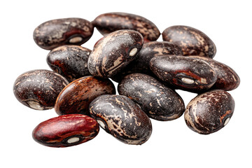 Obraz premium Close-up of speckled beans