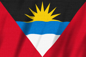 Antigua and Barbuda flag background