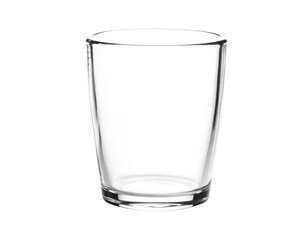 Transparent Glass Isolated on PNG Background
