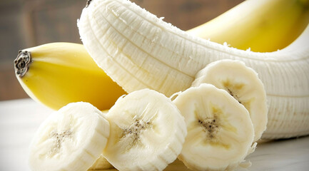 peeled banana on a plate