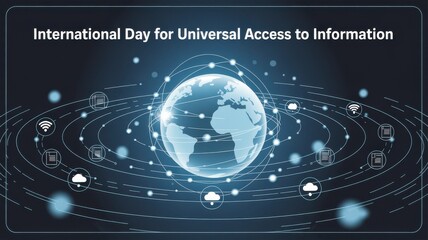 Global network connecting information for universal access to data