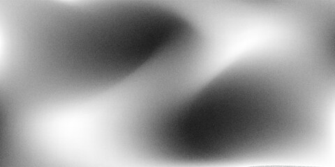 Hitam abu-abu abu perak latar belakang abstrak gelombang putih untuk desain. Gelombang cahaya, garis bergelombang. Gradien Ombre. Derau kasar deret logam disikat efek logam.eps10 © yedar