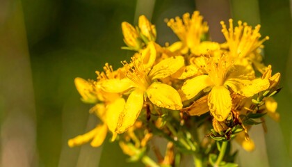 Close-up of vibrant yellow flowers