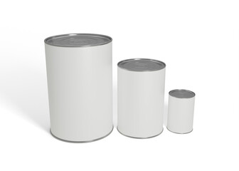 Paint Can Mockup for Custom Label