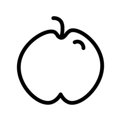 fruit line icon