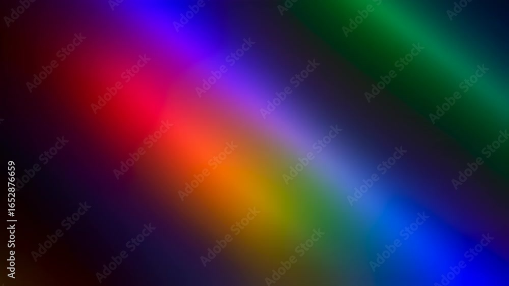 Poster dynamic rainbow gradient: abstract motion background